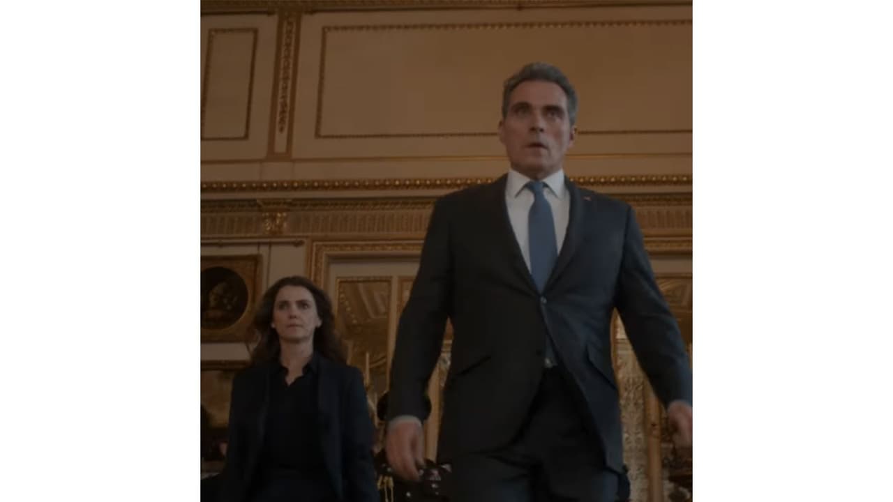 Snip from The Diplomat season 4 (Image source: Netflix) Snip from The Diplomat season 4 (Image source: Netflix)