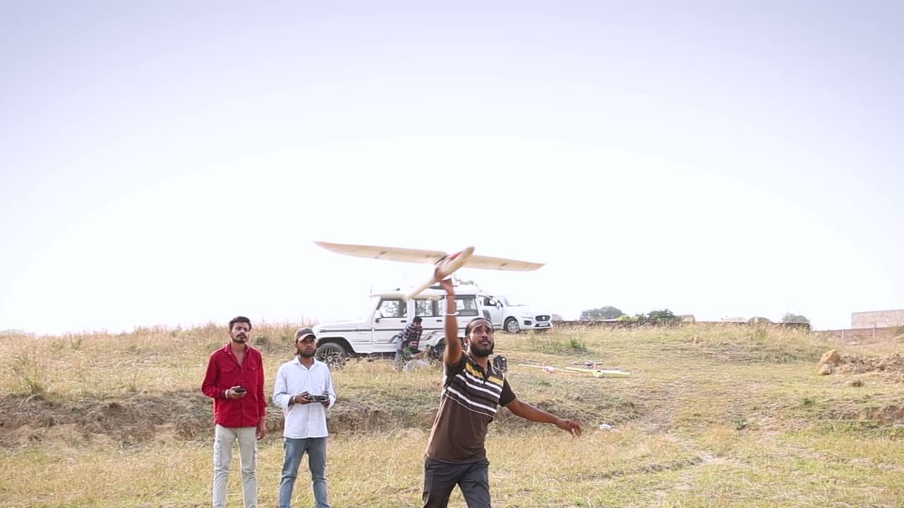Ranchi youths flying aero model aircraft (Photo/ANI) Ranchi youths flying aero model aircraft (Photo/ANI)