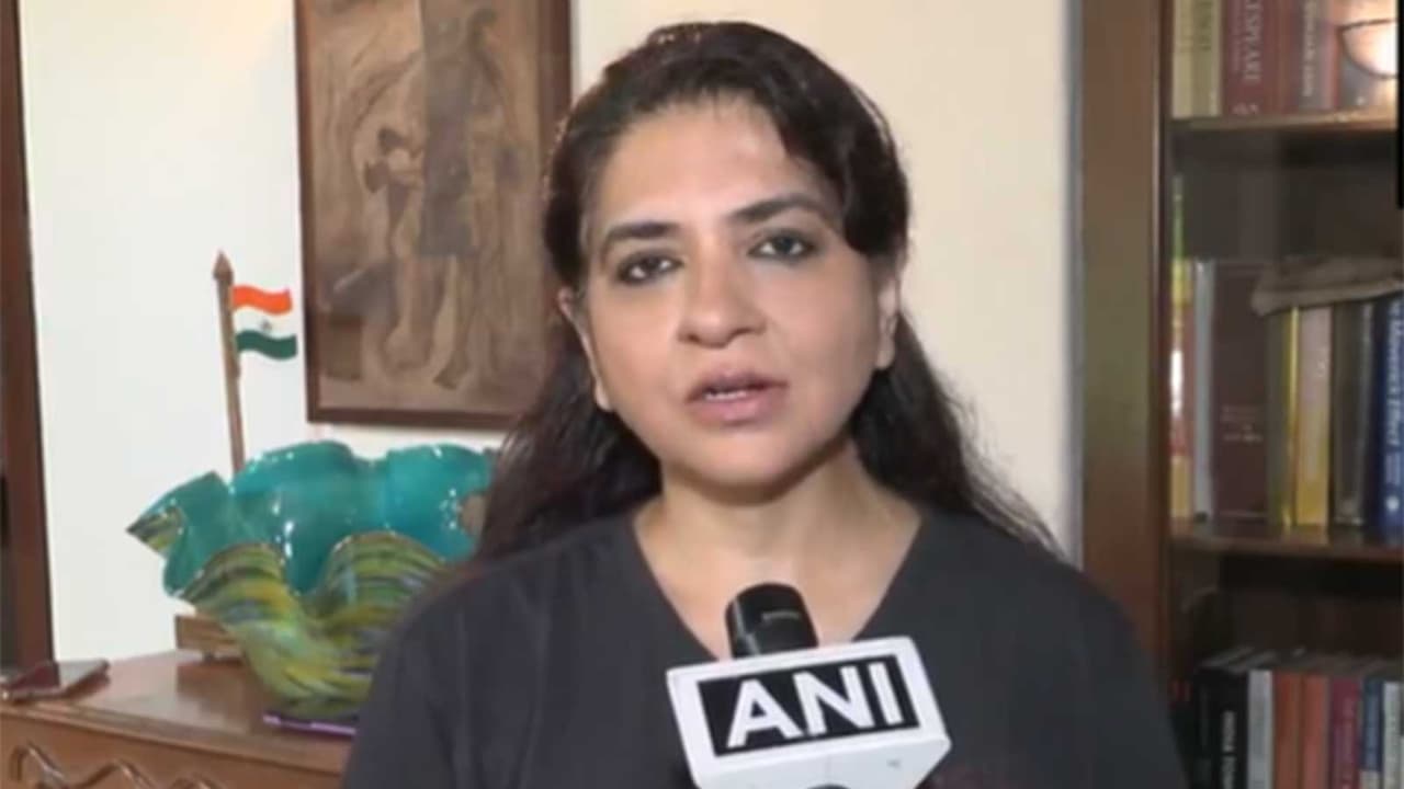 Shiv Sena Spokesperson Shaina NC (Photo/ANI) Shiv Sena Spokesperson Shaina NC (Photo/ANI)