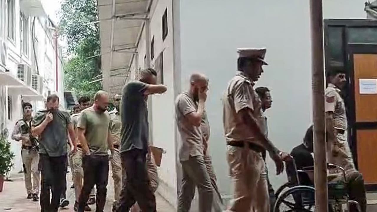 Alleged accused in case at the court complex (Photo/ANI) Alleged accused in case at the court complex (Photo/ANI)