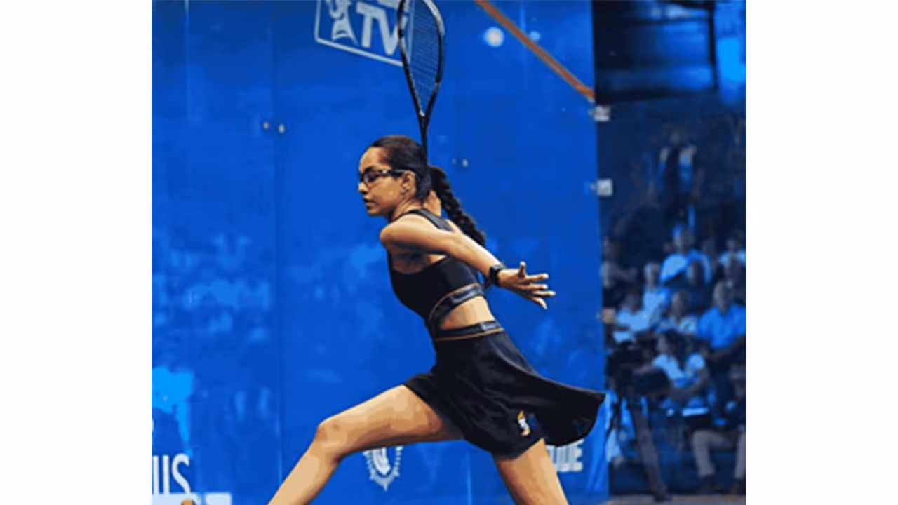 Anahat Singh in action (Photo: JSW) Anahat Singh in action (Photo: JSW)