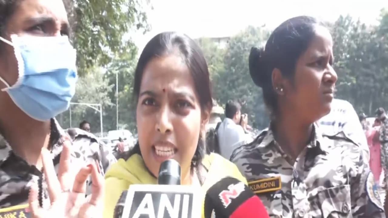 BJP leader Bandaru Vijayalakshmi (Photo/ANI) BJP leader Bandaru Vijayalakshmi (Photo/ANI)