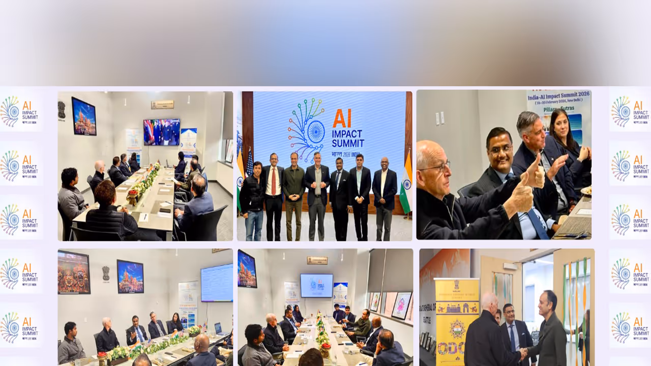 AI INDIA Impact Summit 2026: Pre Event Briefing Session for US Congressmen and Tech CEOs (Photo: X@IndiainSeattle) AI INDIA Impact Summit 2026: Pre Event Briefing Session for US Congressmen and Tech CEOs (Photo: X@IndiainSeattle)