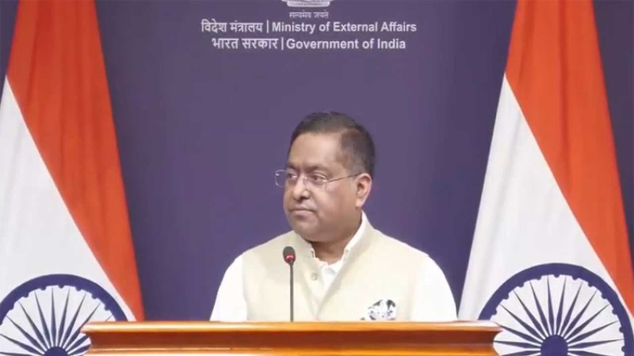 MEA spokesperson Randhir Jaiswal (Photo/ANI) MEA spokesperson Randhir Jaiswal (Photo/ANI)