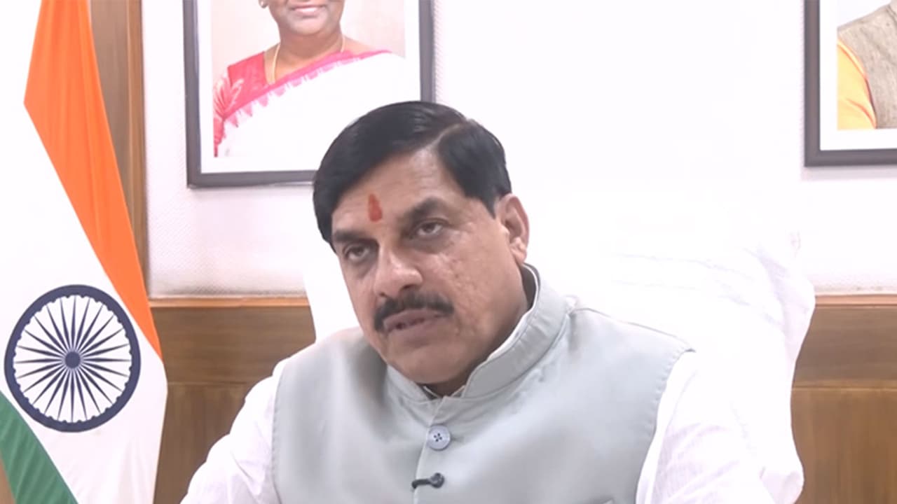 MP CM Mohan Yadav (Photo / ANI) MP CM Mohan Yadav (Photo / ANI)