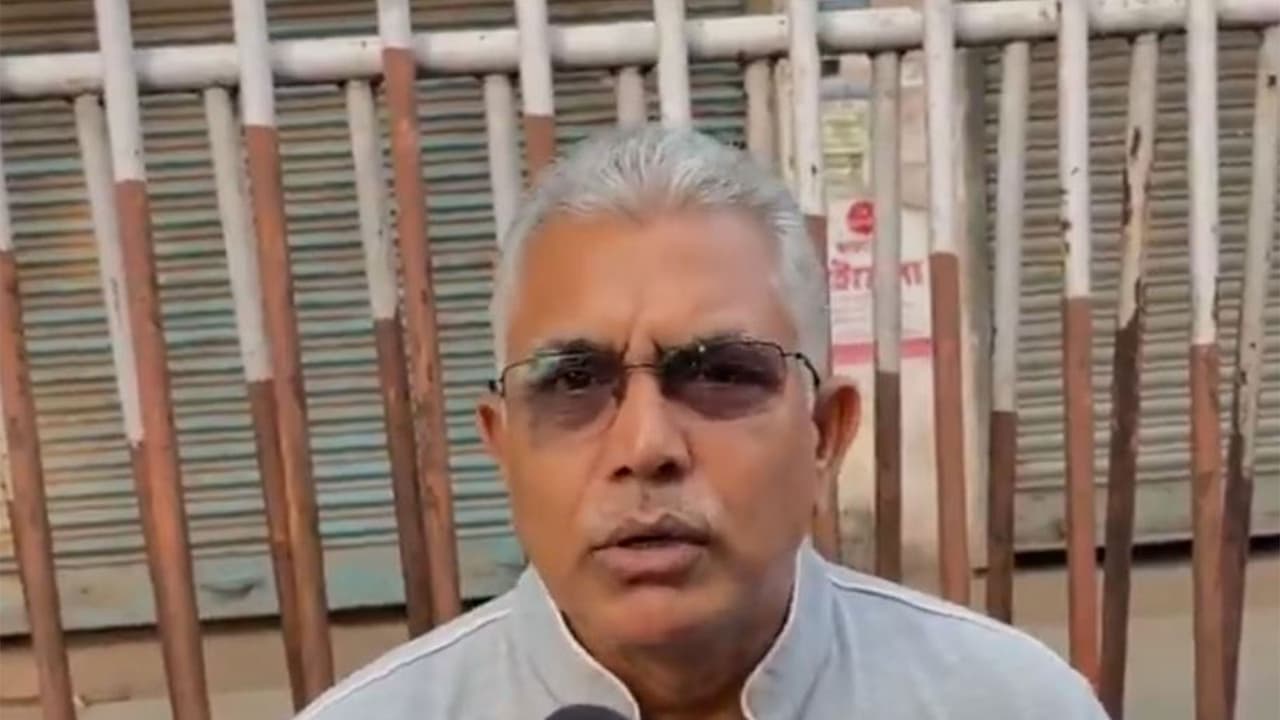 BJP leader Dilip Ghosh (Photo/ANI) BJP leader Dilip Ghosh (Photo/ANI)