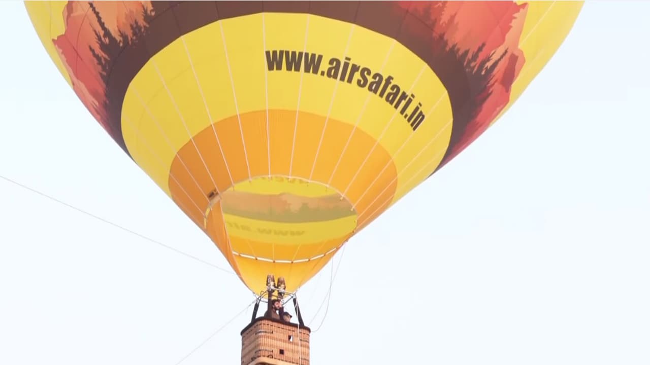 Hot air Ballon (Photo/ANI) Hot air Ballon (Photo/ANI)