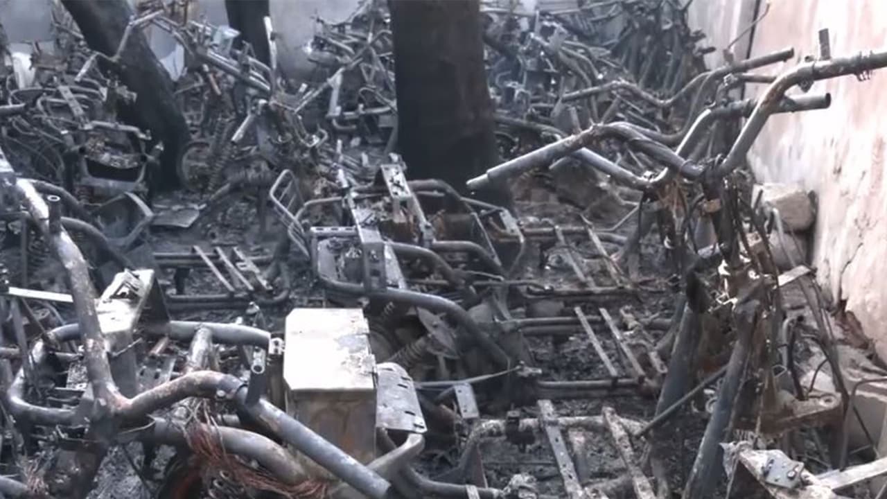 Visual from the site of the incident (Photo/ANI) Visual from the site of the incident (Photo/ANI)