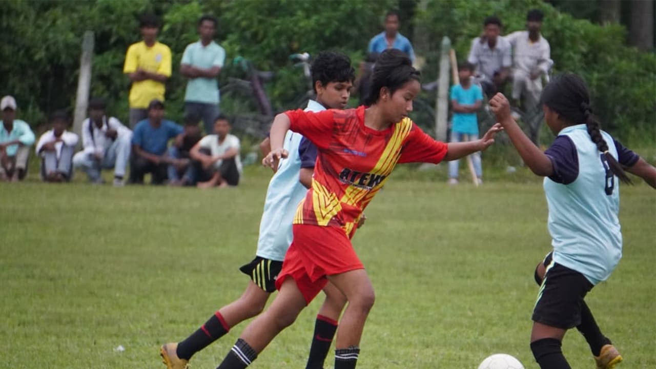 Young starts in action during Udaan Under 20 Border Football Championship (Image: Udaan Under 20) Young starts in action during Udaan Under 20 Border Football Championship (Image: Udaan Under 20)