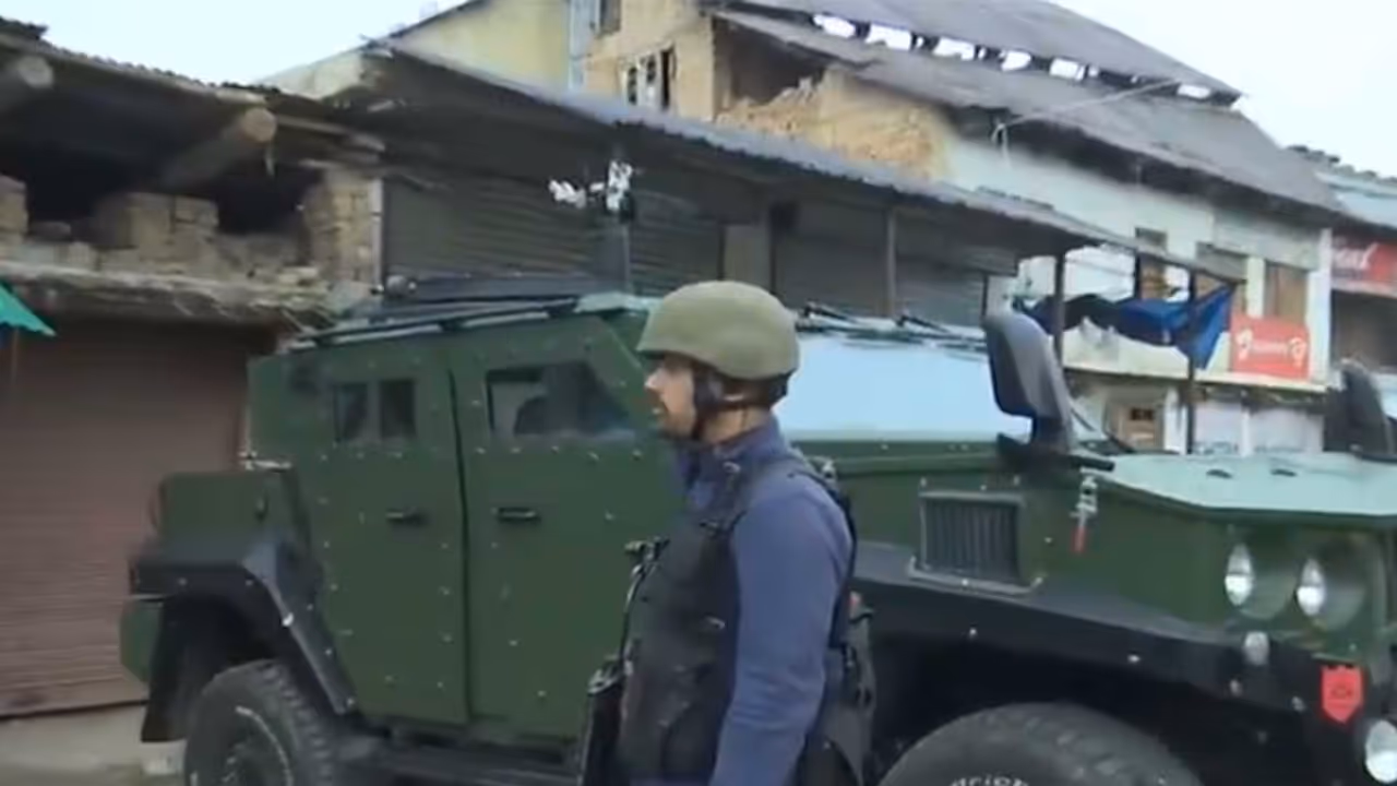 Security personnel have cordoned off the location to track down the attackers. (Photo/ANI) Security personnel have cordoned off the location to track down the attackers. (Photo/ANI)