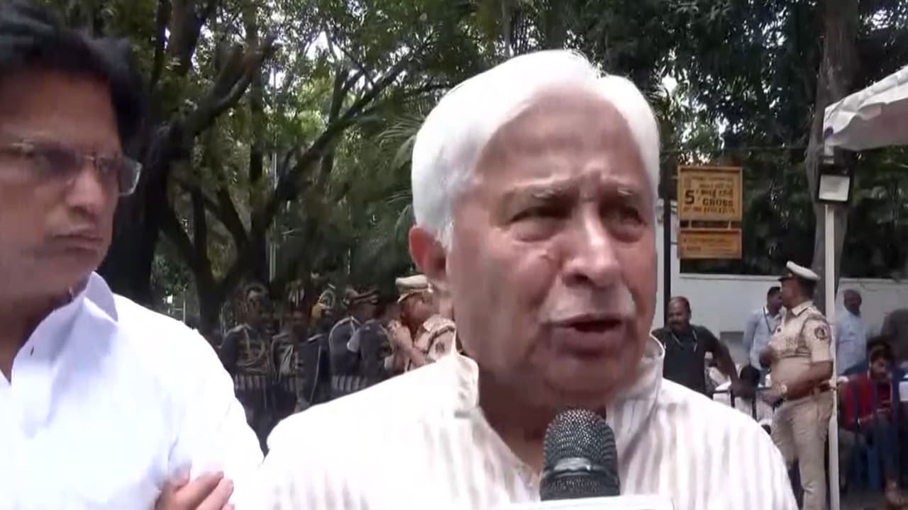 Karnataka Congress MLA HK Patil (Photo/ANI) Karnataka Congress MLA HK Patil (Photo/ANI)