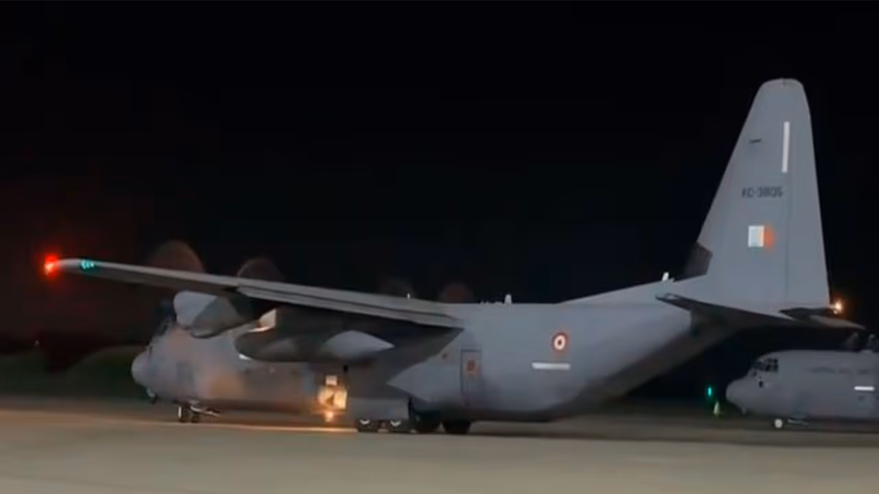 Indian Air Force plane with relief supplies for Nepal (Screengrab/X@DrSJaishankar) Indian Air Force plane with relief supplies for Nepal (Screengrab/X@DrSJaishankar)
