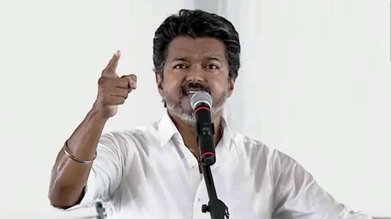 Tamilaga Vettri Kazhagam chief Vijay (File Photo/ANI) Tamilaga Vettri Kazhagam chief Vijay (File Photo/ANI)