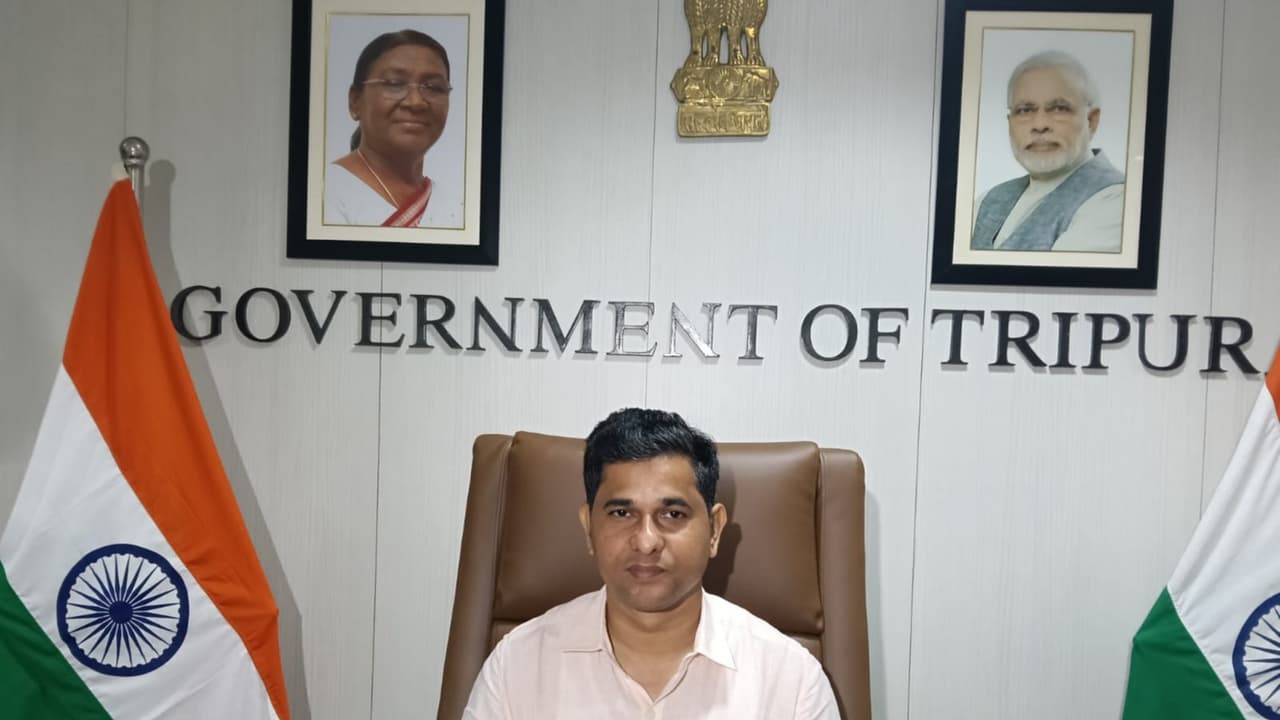 Tripura Minister Sudhanshu Das (Photo/ANI) Tripura Minister Sudhanshu Das (Photo/ANI)