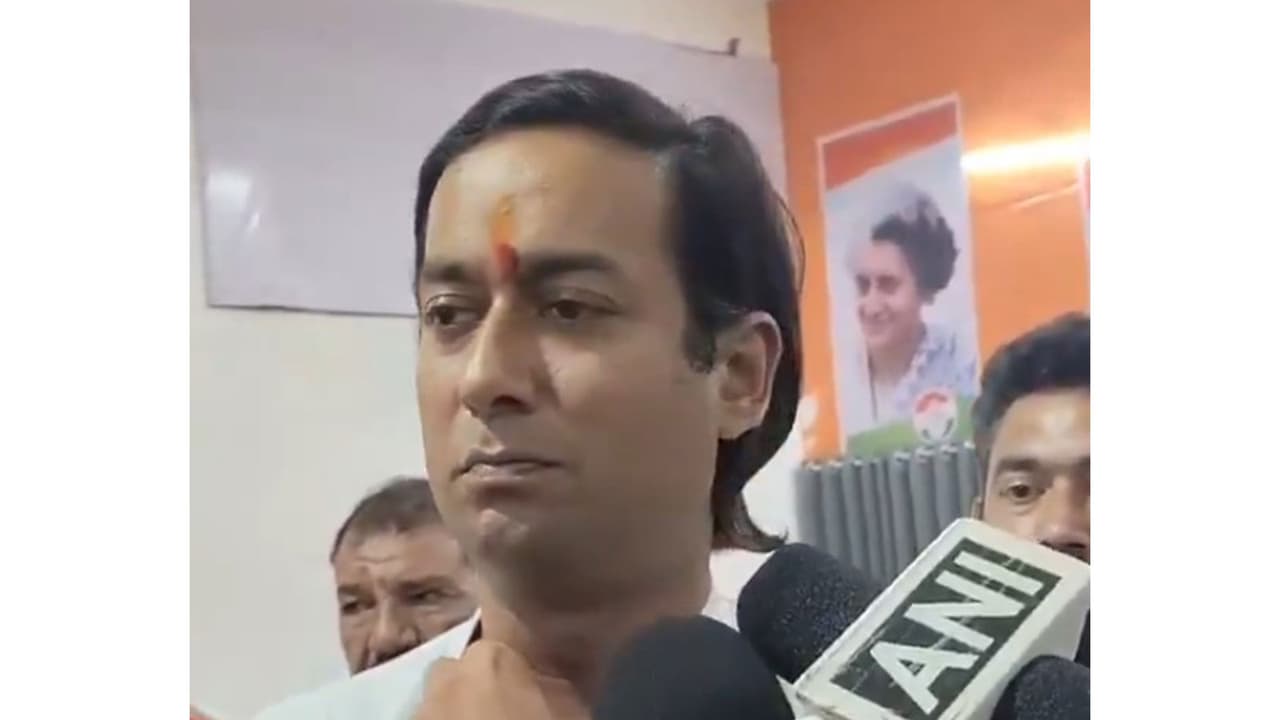 Congress leader Jayvardhan Singh (Photo/ANI) Congress leader Jayvardhan Singh (Photo/ANI)