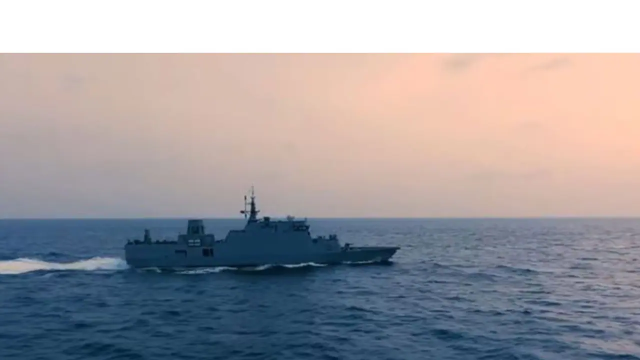 Indian Navy commissions INS Malvan (Photo/Indian Navy youtube) Indian Navy commissions INS Malvan (Photo/Indian Navy youtube)