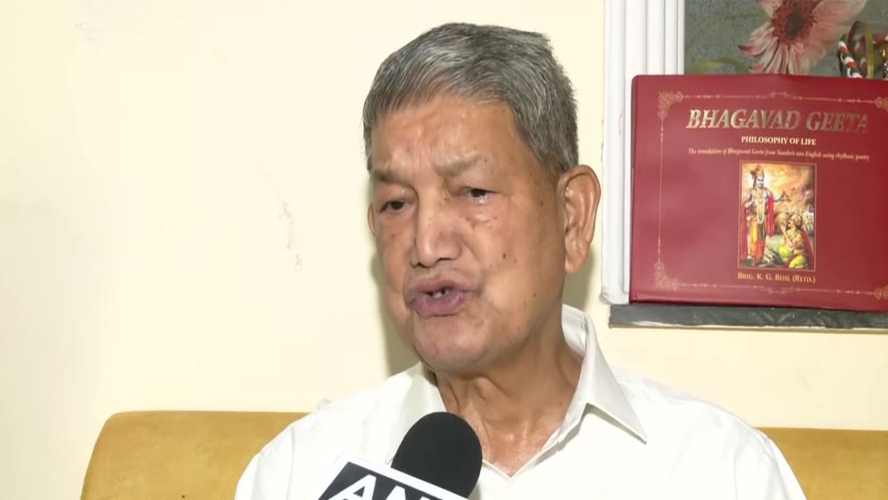 Former Uttarakhand Chief Minister and senior Congress leader Harish Rawat (Photo/ANI) Former Uttarakhand Chief Minister and senior Congress leader Harish Rawat (Photo/ANI)