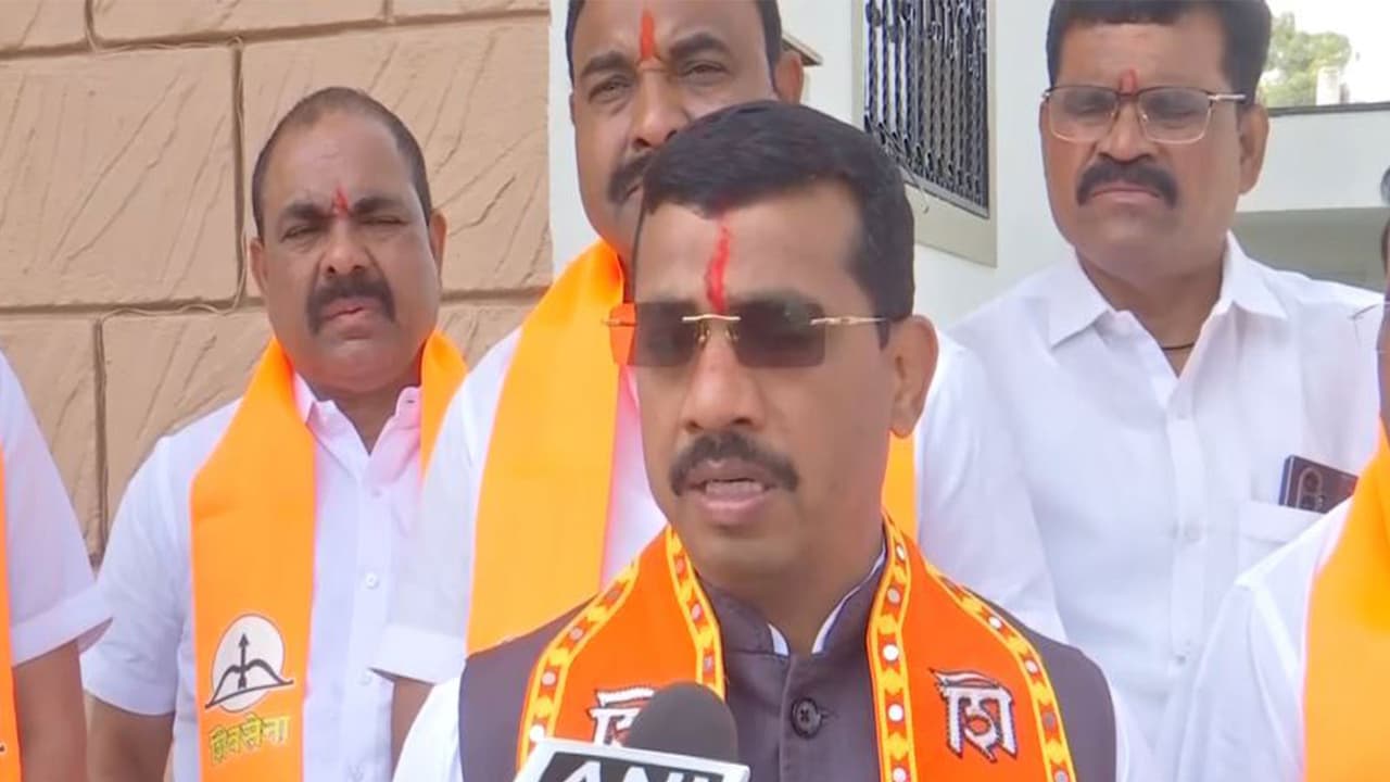 Pune Shiv Sena President Pramod Bhangire (Photo/ANI) Pune Shiv Sena President Pramod Bhangire (Photo/ANI)