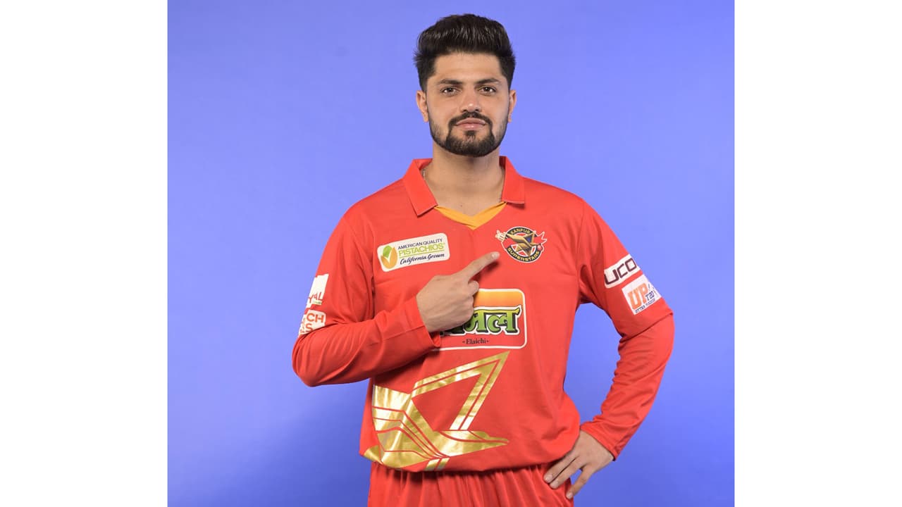 Kanpur Superstars batter Sameer Rizvi. (Photo: UPT20 League) Kanpur Superstars batter Sameer Rizvi. (Photo: UPT20 League)