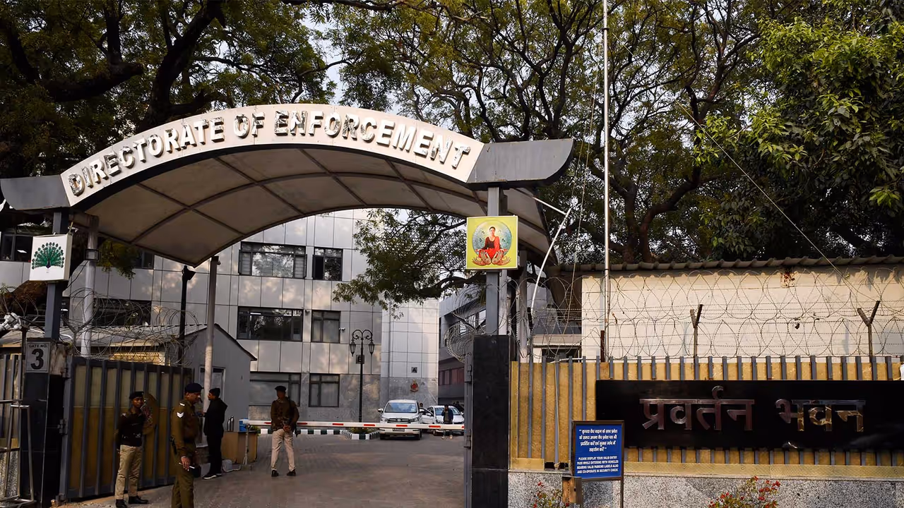 Enforcement Directorate (ED) (File photo/ANI) Enforcement Directorate (ED) (File photo/ANI)
