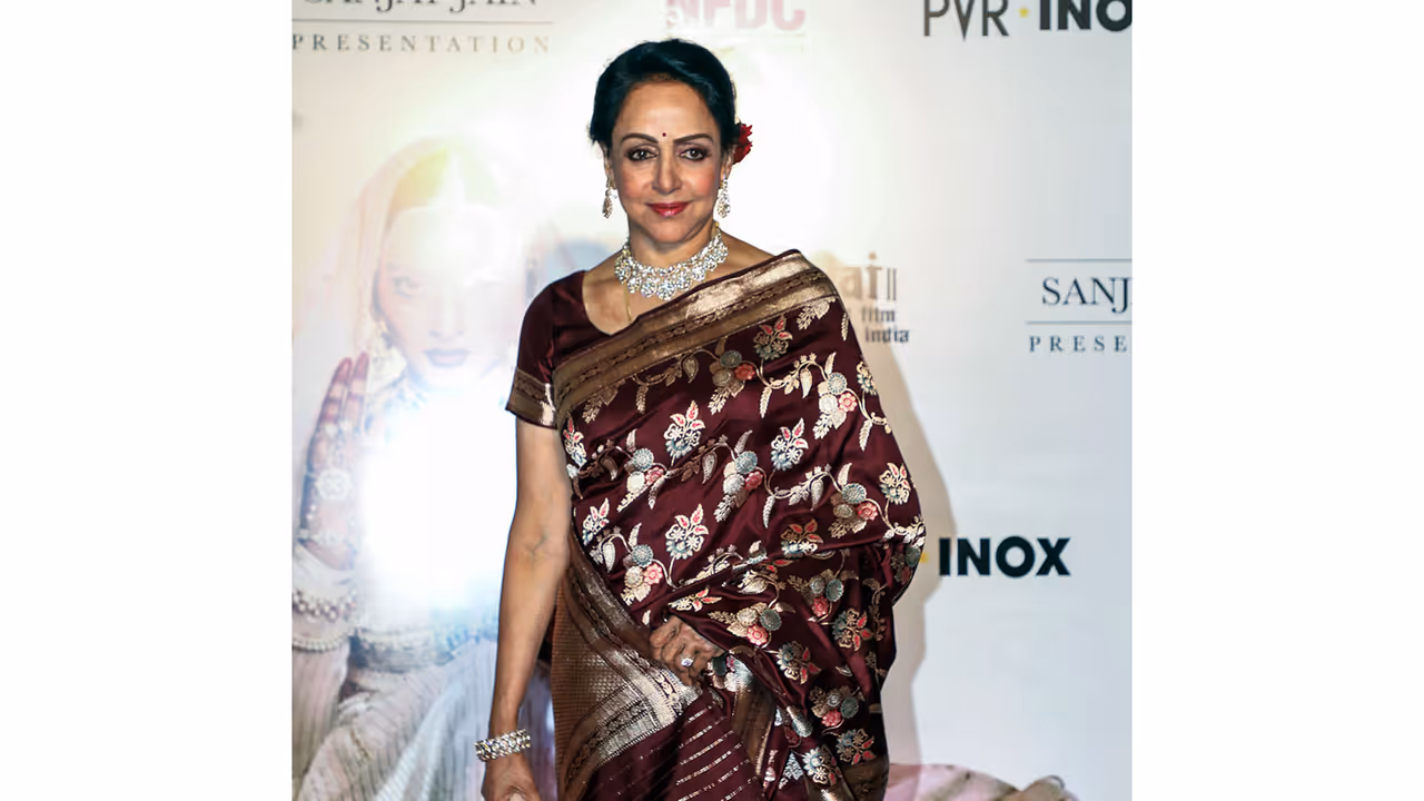 Actor politician Hema Malini (Image source: ANI) Actor politician Hema Malini (Image source: ANI)