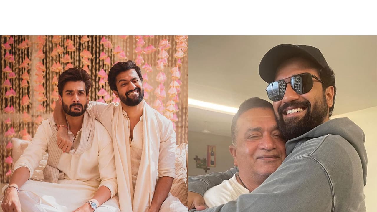 Sham Kaushal, Sunny Kaushal wish Vicky Kaushal on birthday (Photo/Instagram@shamkaushal09@ sunsunnykhez) Sham Kaushal, Sunny Kaushal wish Vicky Kaushal on birthday (Photo/Instagram@shamkaushal09@ sunsunnykhez)