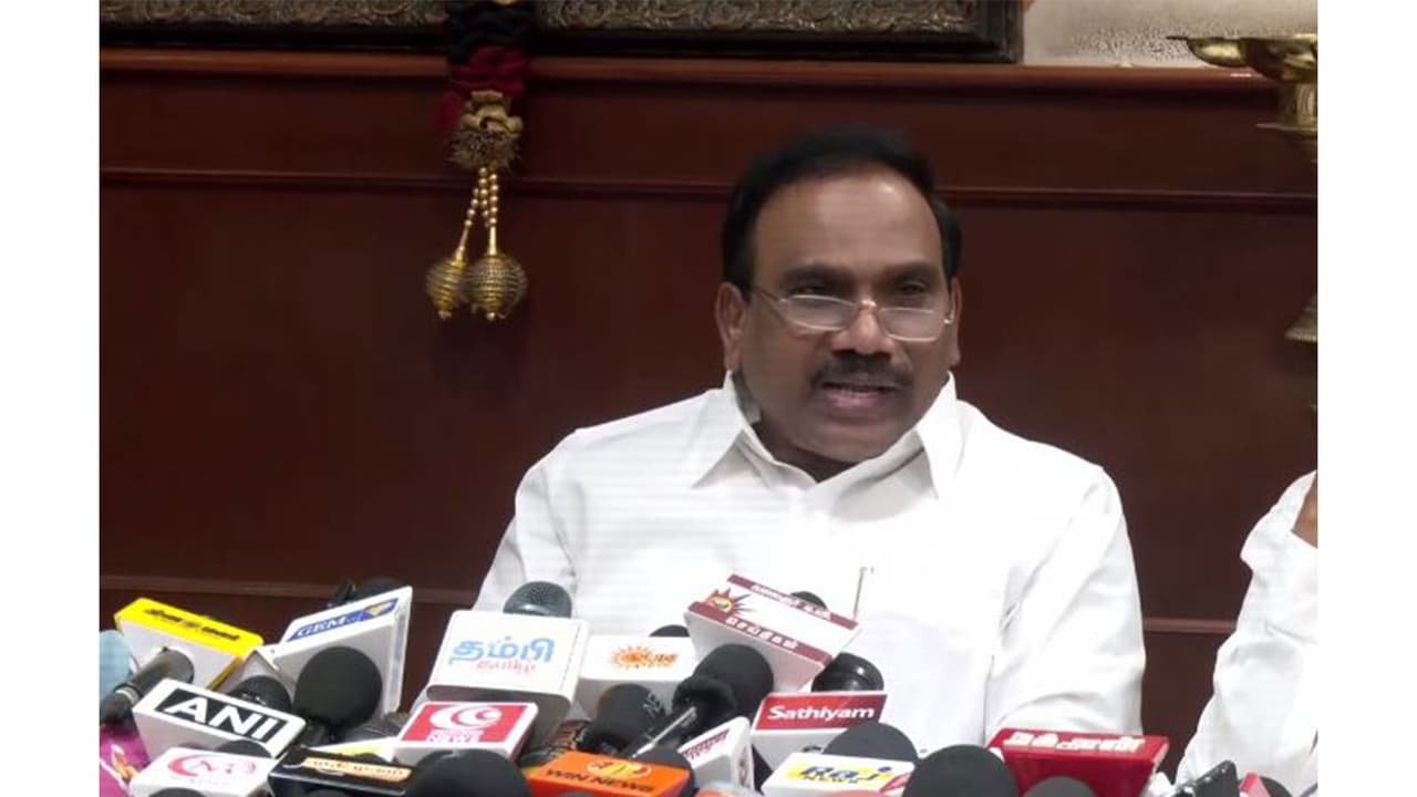 DMK leader and Lok Sabha MP A Raja (Photo/ANI) DMK leader and Lok Sabha MP A Raja (Photo/ANI)