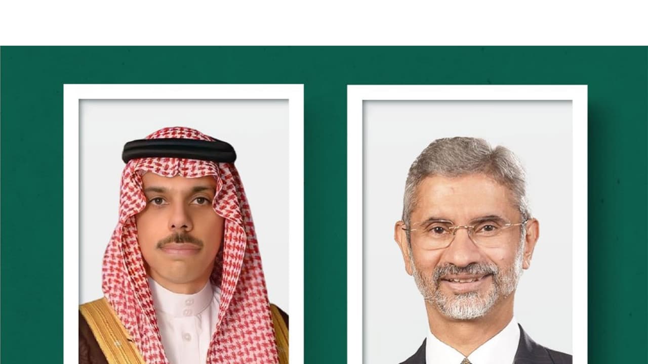 External Affairs Minister S Jaishankar and Foreign Minister of Saudi Arabia, Faisal bin Farhan (Photo: X@KSAmofaEN) External Affairs Minister S Jaishankar and Foreign Minister of Saudi Arabia, Faisal bin Farhan (Photo: X@KSAmofaEN)