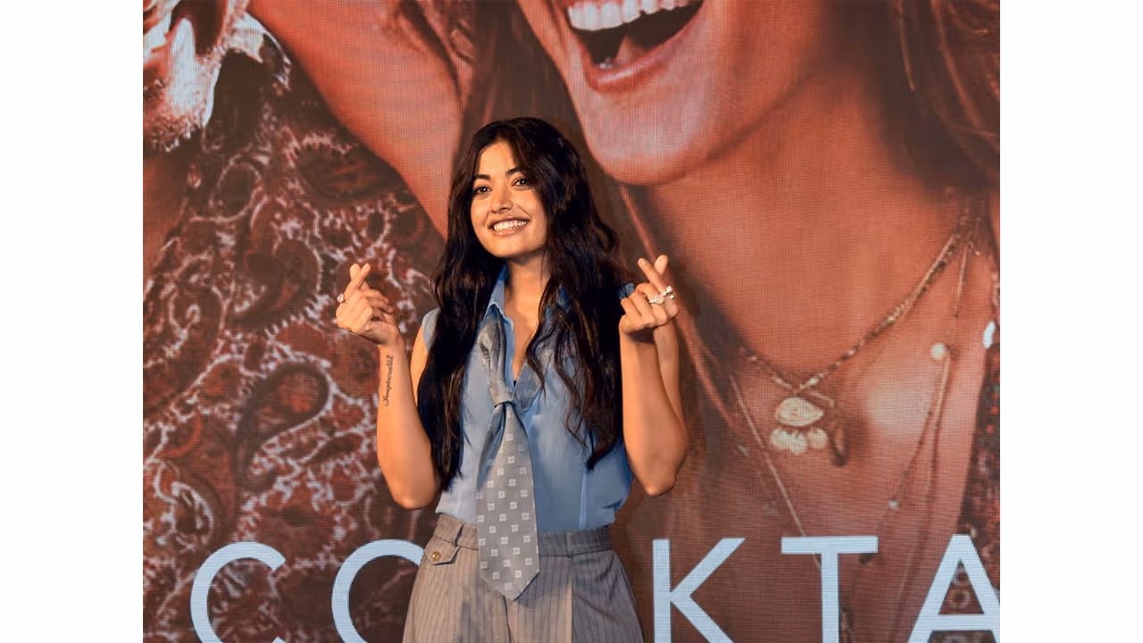 Actor Rashmika Mandanna (File photo/ANI) Actor Rashmika Mandanna (File photo/ANI)