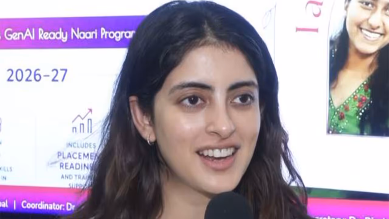 Entrepreneur Navya Naveli Nanda (Photo/ANI) Entrepreneur Navya Naveli Nanda (Photo/ANI)