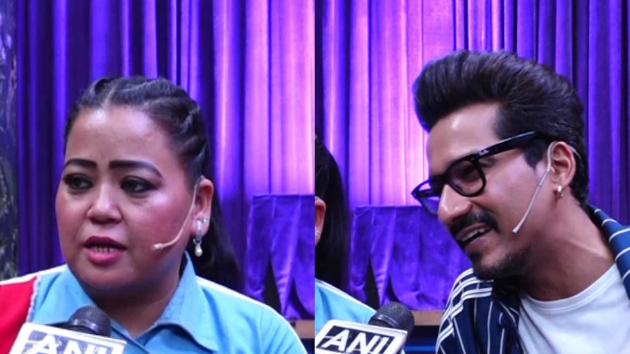 Comedian couple Bharti Singh and Harssh Limbachiyaa (Photo/ANI) Comedian couple Bharti Singh and Harssh Limbachiyaa (Photo/ANI)