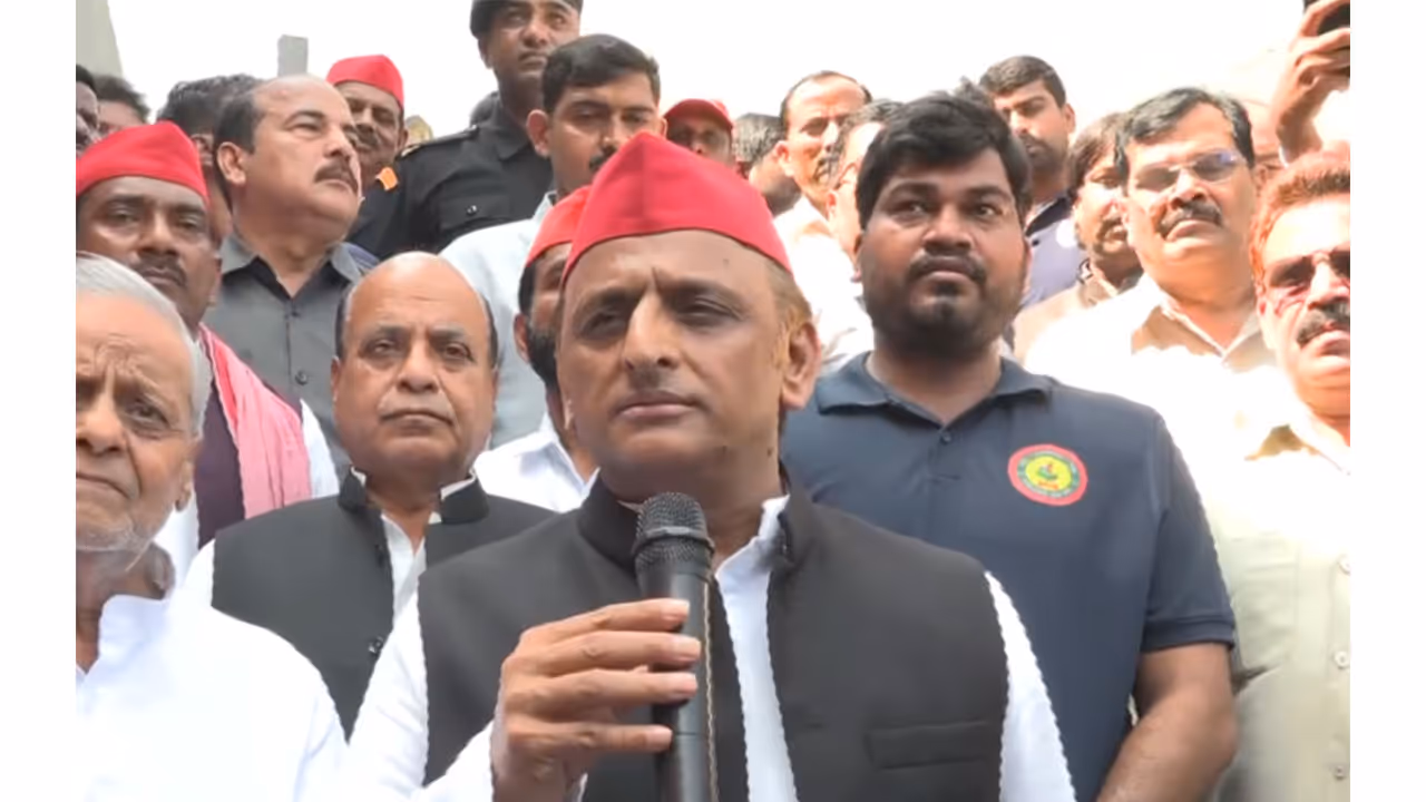 Samajwadi Party (SP) chief Akhilesh Yadav (Photo/ANI) Samajwadi Party (SP) chief Akhilesh Yadav (Photo/ANI)