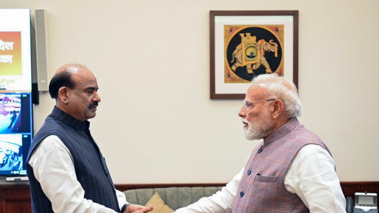 Lok Sabha Speaker Om Birla and PM Narendra Modi (File Photo/ANI) Lok Sabha Speaker Om Birla and PM Narendra Modi (File Photo/ANI)