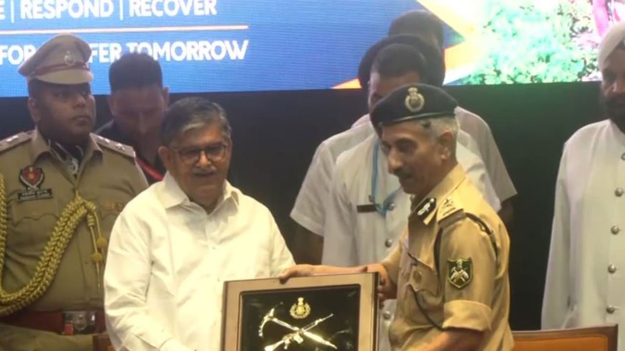 Punjab Governor Gulab Chand Kataria at disaster management workshop (Photo/ANI) Punjab Governor Gulab Chand Kataria at disaster management workshop (Photo/ANI)