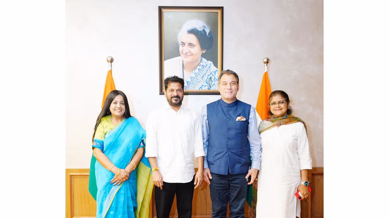 Telangana CM Revanth Reddy meets delegation of leading UK business schools and universities (File photo: X/@revanth_anumula) Telangana CM Revanth Reddy meets delegation of leading UK business schools and universities (File photo: X/@revanth_anumula)