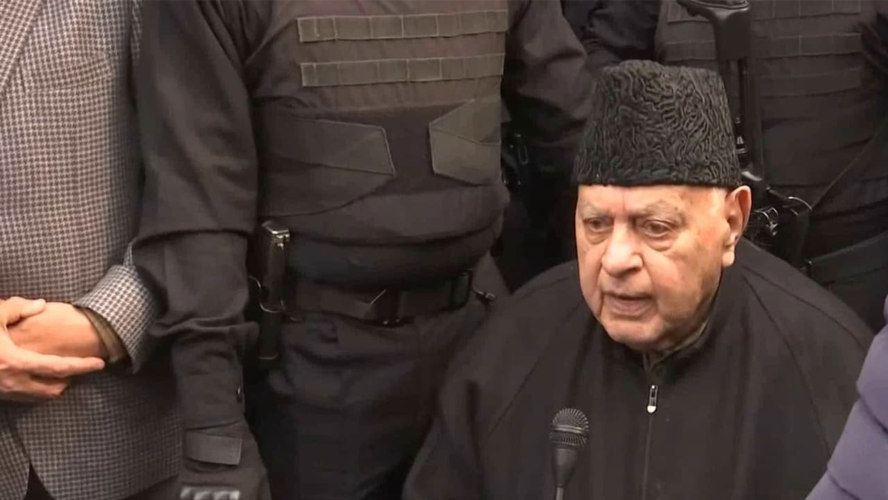 Former J K CM and JKNC chief Farooq Abdullah (Photo/ANI) Former J K CM and JKNC chief Farooq Abdullah (Photo/ANI)