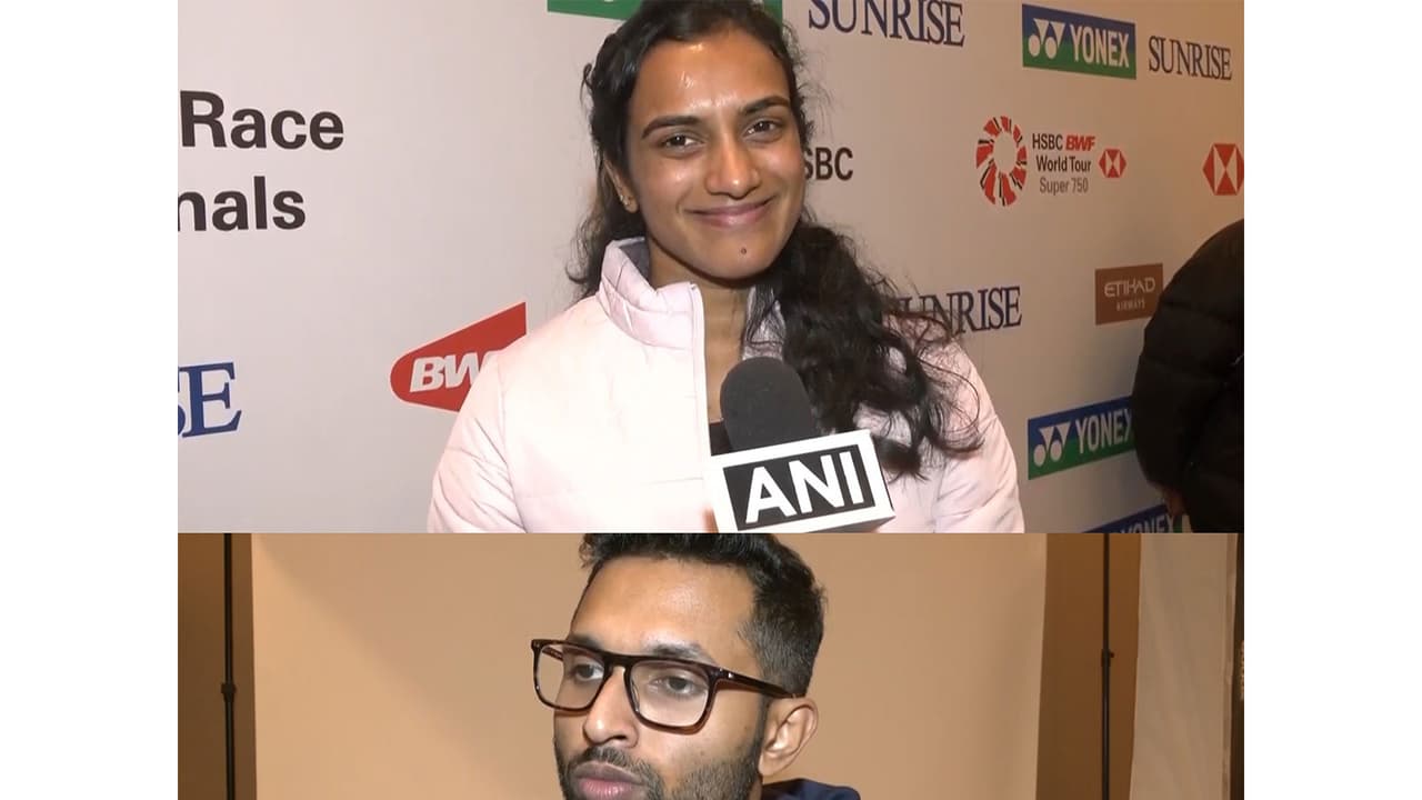 PV Sindhu and HS Prannoy (Photo: ANI) PV Sindhu and HS Prannoy (Photo: ANI)