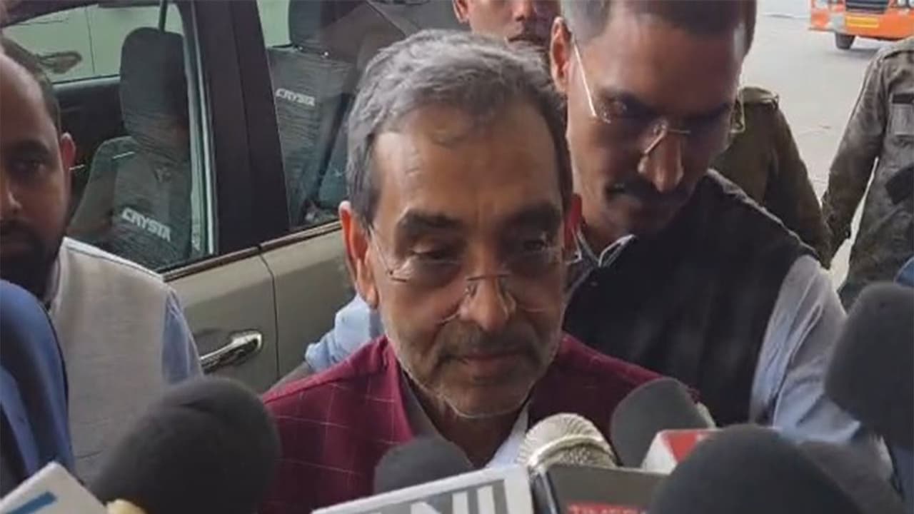 RLM chief Upendra Kushwaha (Photo: ANI)