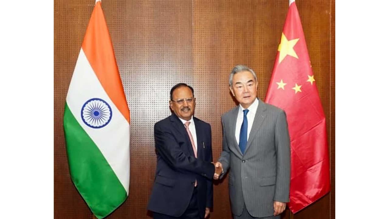 NSA Ajit Doval and Chinese Foreign Minister Wang Yi (Photo/X@MEAIndia) NSA Ajit Doval and Chinese Foreign Minister Wang Yi (Photo/X@MEAIndia)