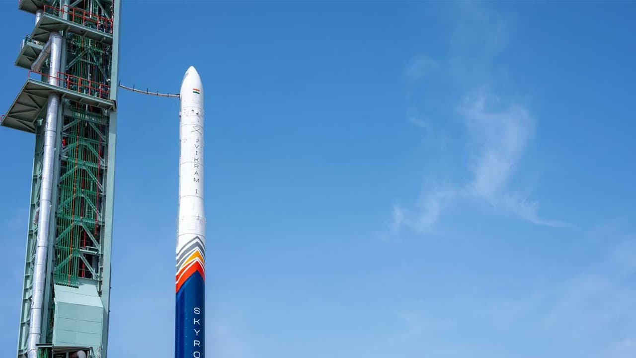 Vikram 1, India’s first privately developed launch vehicle (Photo/X/ @narendramodi) Vikram 1, India’s first privately developed launch vehicle (Photo/X/ @narendramodi)