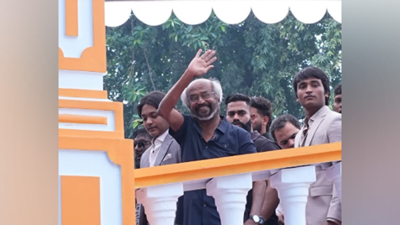 Actor Rajinikanth at IFFI 2025 (Image source: Iffi) Actor Rajinikanth at IFFI 2025 (Image source: Iffi)