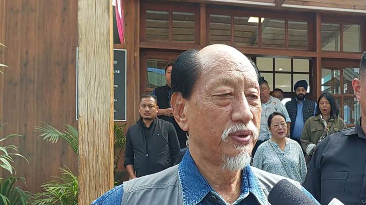 Nagaland CM Neiphiu Rio (Photo/ANI) Nagaland CM Neiphiu Rio (Photo/ANI)