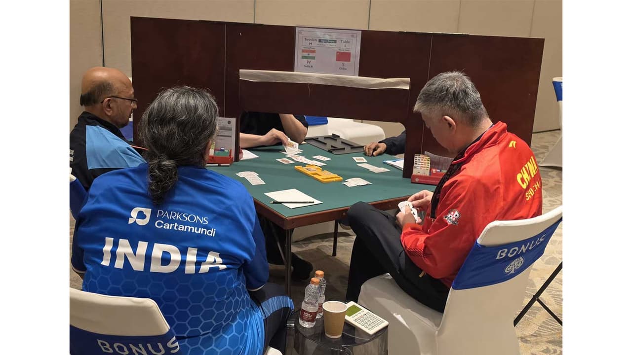 India seniors dominate as Asia Cup Bridge Championships (Photo: Bridge Federation of India) India seniors dominate as Asia Cup Bridge Championships (Photo: Bridge Federation of India)