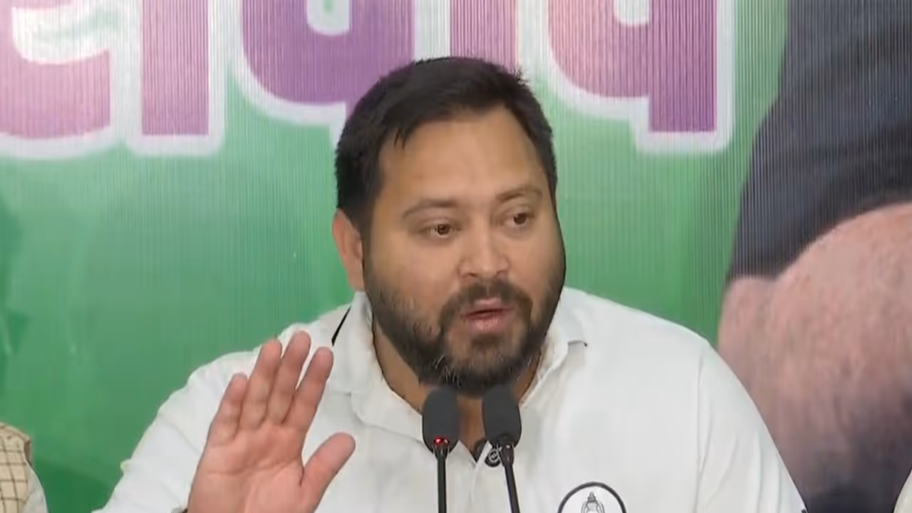 Rashtriya Janata Dal (RJD) leader Tejashwi Yadav (File Photo/ANI)