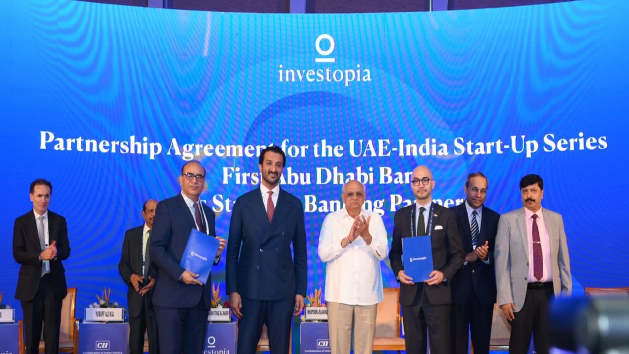 First Abu Dhabi Bank (FAB) named Strategic Banking Partner of UAE India Start Up Series 2.0 (Photo/First Abu Dhabi Bank (FAB)) First Abu Dhabi Bank (FAB) named Strategic Banking Partner of UAE India Start Up Series 2.0 (Photo/First Abu Dhabi Bank (FAB))