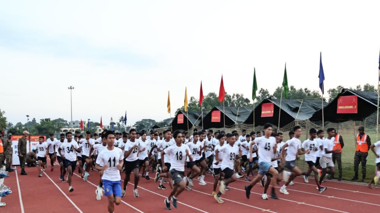 Indian Army successfully concludes Tripura Agniveer Recruitment Rally 2026 (Photo: Indian Army) Indian Army successfully concludes Tripura Agniveer Recruitment Rally 2026 (Photo: Indian Army)