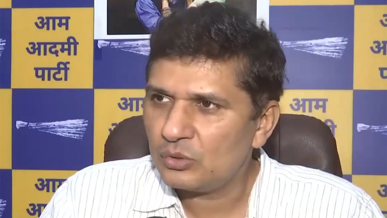 AAP Delhi President Saurabh Bharadwaj (Photo/ANI) AAP Delhi President Saurabh Bharadwaj (Photo/ANI)