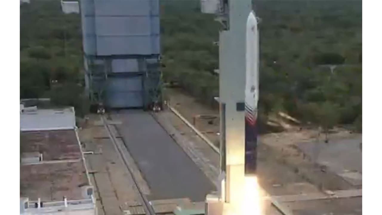India's first private orbital rocket Vikram 1 launched by Skyroot Aerospace from Sriharikota (Photo/ANI) India's first private orbital rocket Vikram 1 launched by Skyroot Aerospace from Sriharikota (Photo/ANI)