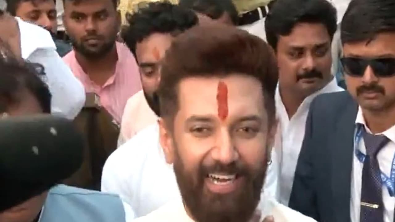 Union Minister and LJP (RV) Chirag Paswan (Photo/ANI) Union Minister and LJP (RV) Chirag Paswan (Photo/ANI)