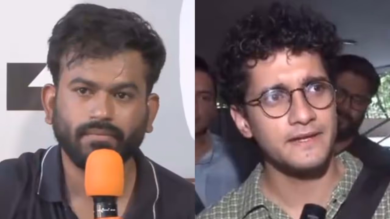 Cockroach Janata Party spokepersons Abhijeet Dipke and Sourav Das (Photo/ANI) Cockroach Janata Party spokepersons Abhijeet Dipke and Sourav Das (Photo/ANI)